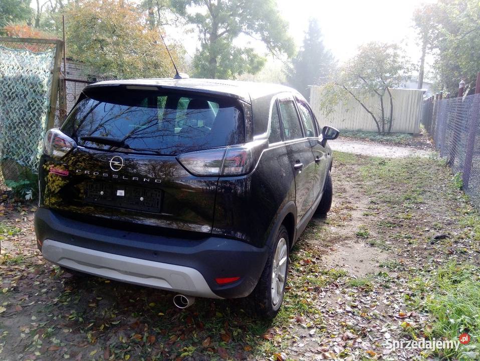 Opel Crossland czarna perła niski przebieg czarny mazowieckie Nowy Dwór Mazowiecki