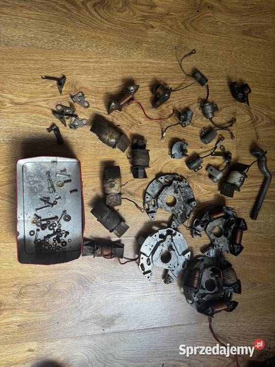 Wsk 125 części zapłon cewka kondensator