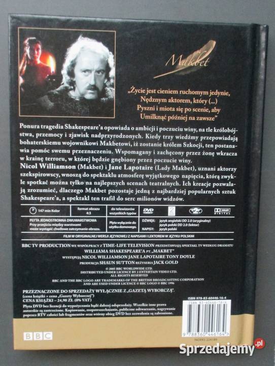 MakbetPsy wojny Pociąg Zemsta Niemnem Kultura i Rozrywka Łódź