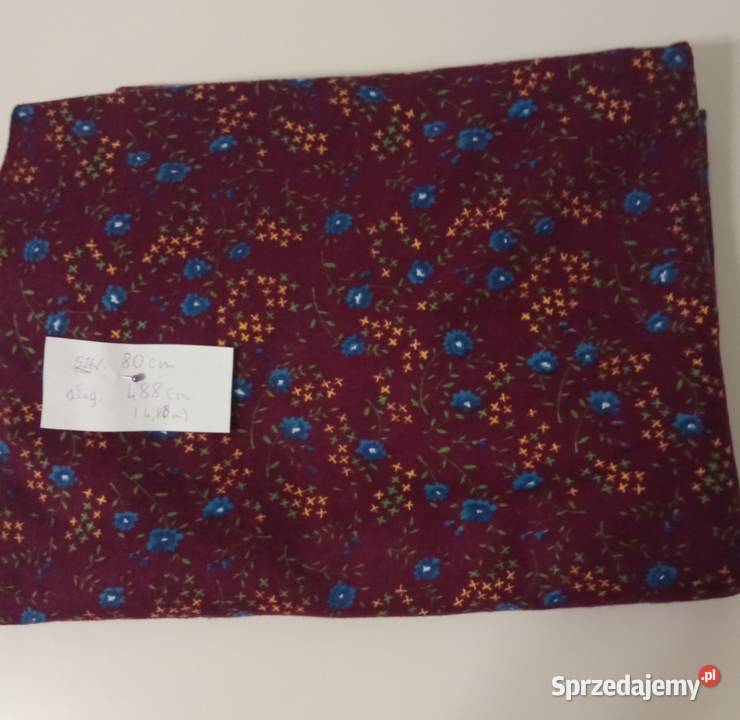 Materiał flanelowy sprzedam
