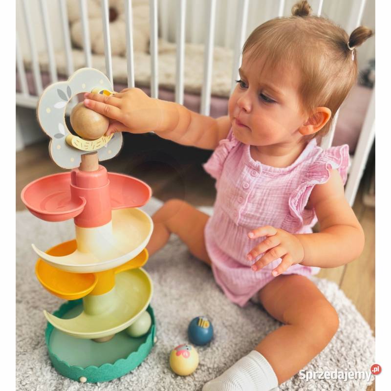 Tooky Toy Drewniany Kulodrom ze Zwierzątkami Tor Kraków