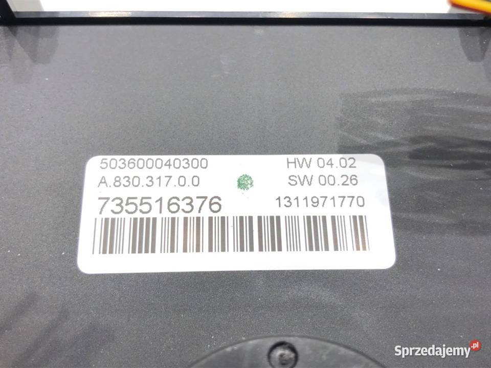 PANEL STEROWANIA NAWIEWU FIAT BRAVO II 735516376 osobowe