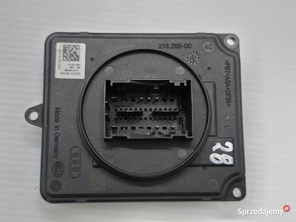 STEROWNIK MODUŁ LED AUDI A6 A7 4K0941572DC wielkopolskie