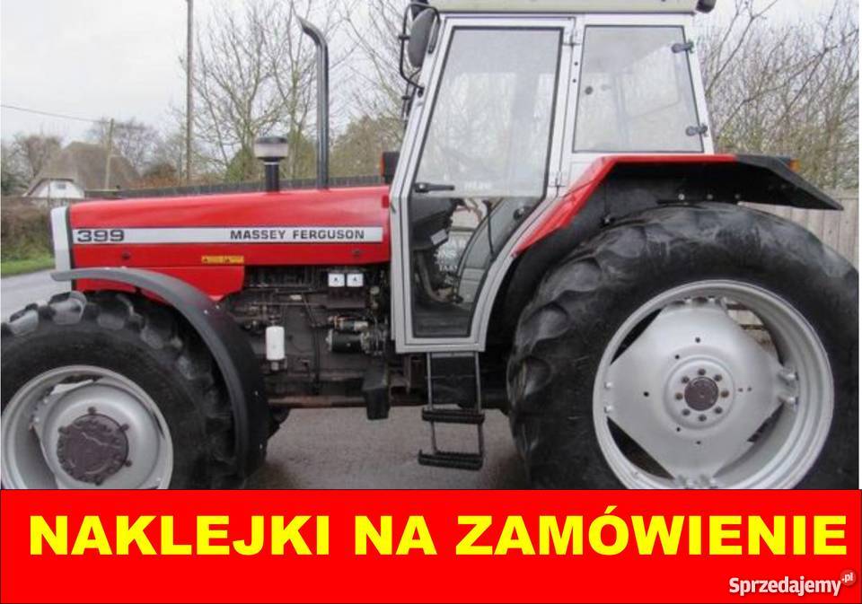 Naklejki Massey Ferguson 399 kujawsko-pomorskie Świecie