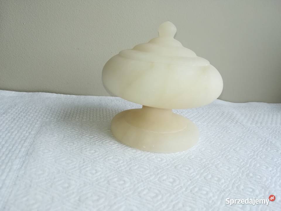 alabaster alabastrowe puzderko biżuteria cudo sprzedam
