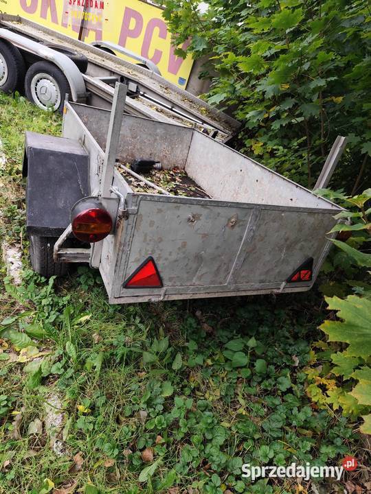 Sprzedam przyczepkę samochodową 750kg Burtowe i plandeki Gniezno