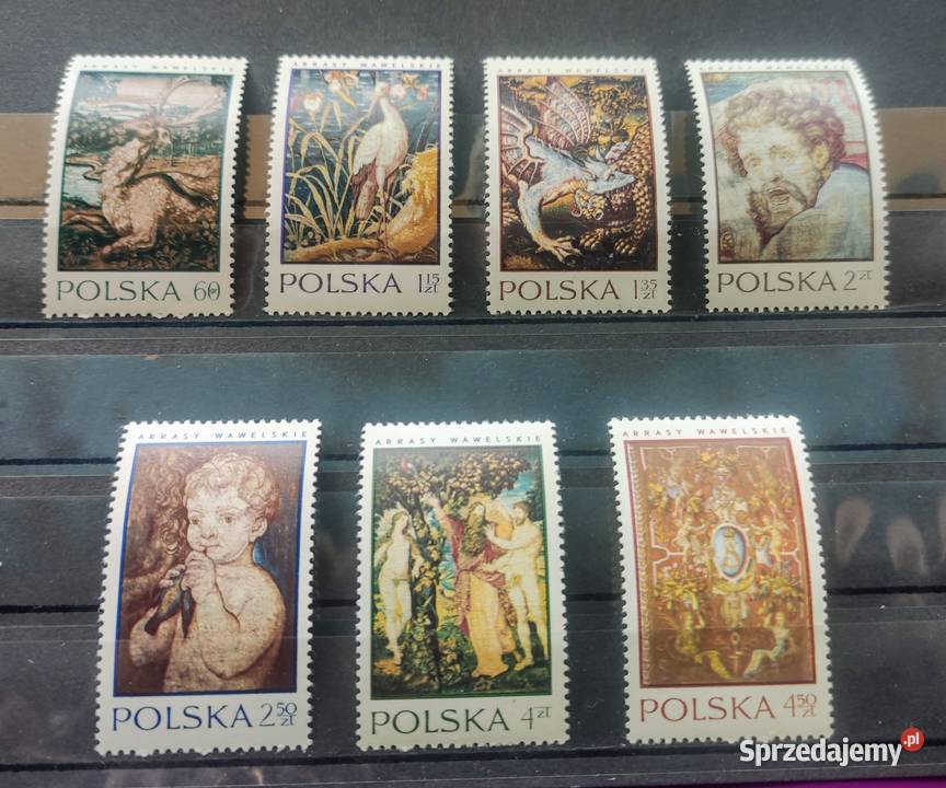 Znaczki pocztowe Polska 1970 ARRASY WAWELSKIE Pruszków