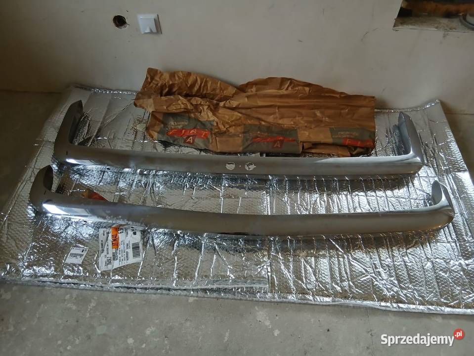 Nowe oryginalne zderzaki do Fiat 125 Special I