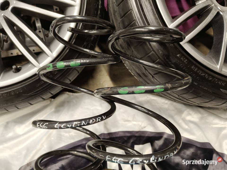 Bmw e46 sprężyny przód oryginał benzyna Aleksandrów Łódzki