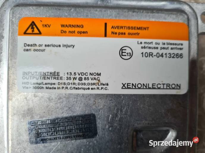 Nowa Przetwornica Moduł XENON 10R0413266 D1S D1R Przetwornice śląskie