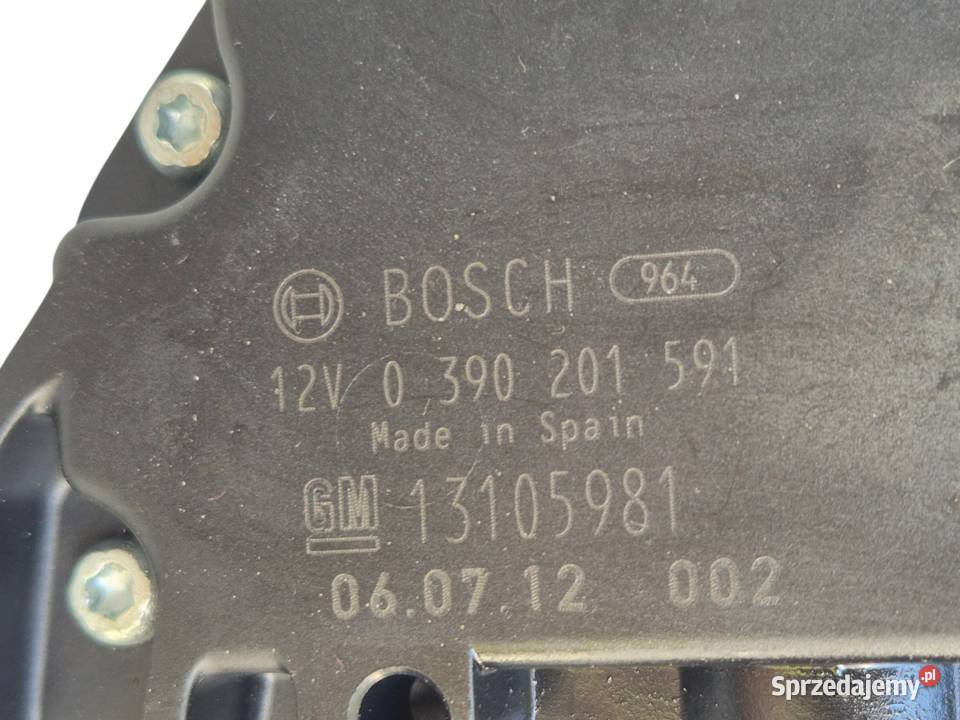 SILNICZEK WYCIERACZKI TYŁ OPEL ASTRA H III 3 GTC Działoszyce sprzedam