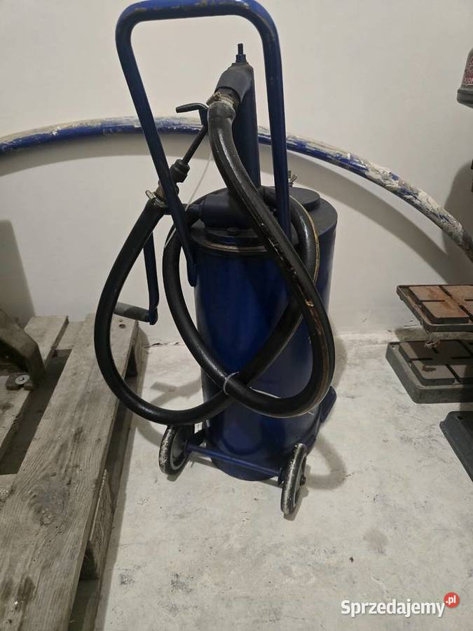 Tecalamit olejarka 30l Z pompa zebata Bundeswehr Motoryzacja Zamość