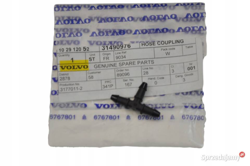 VOLVO S80 V70 XC70 trojnik przewodow sprzedam