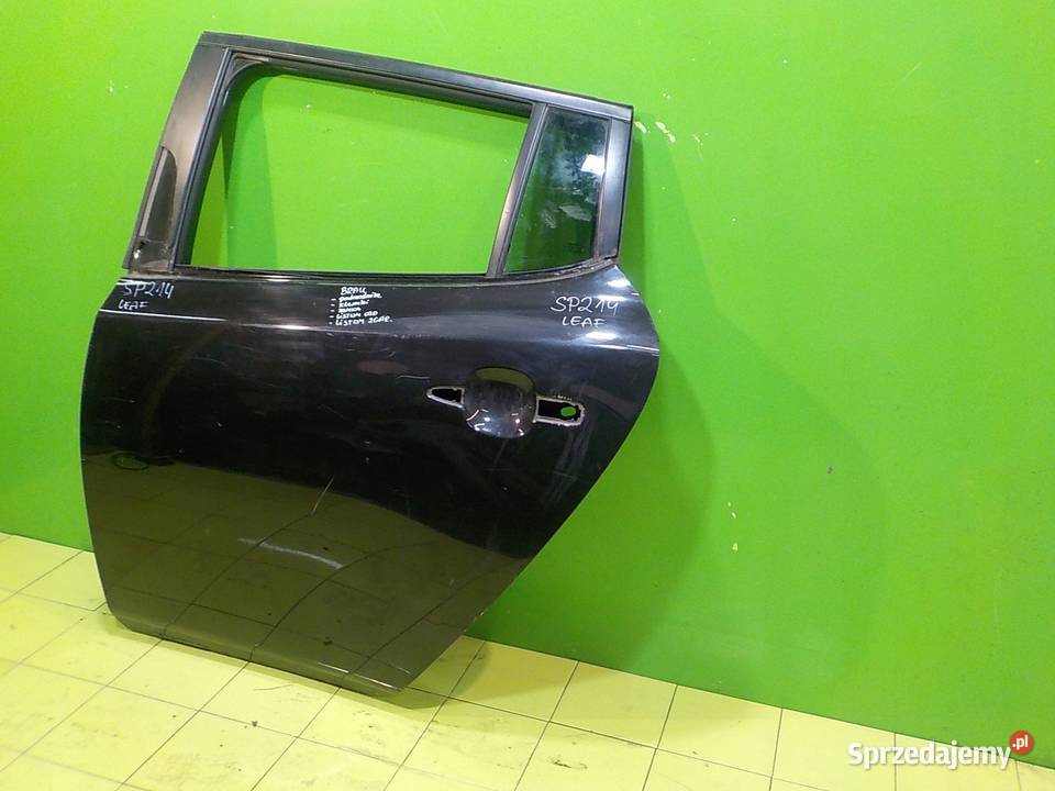 NISSAN LEAF I LIFT 16r 5D drzwi lewe tyl osobowe Suków