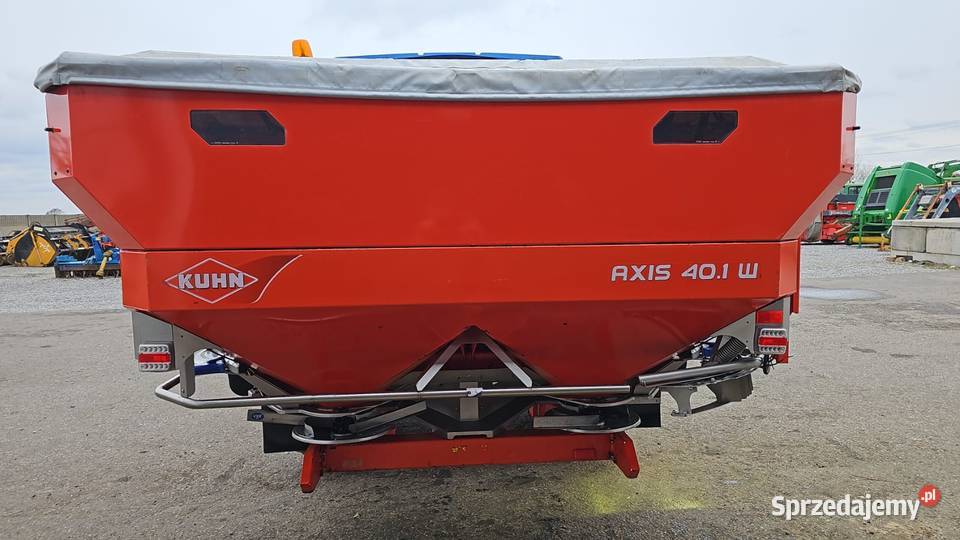 Rozsiewacz KUHN AXIS 401 Waga Komputer Stan Gąsewo
