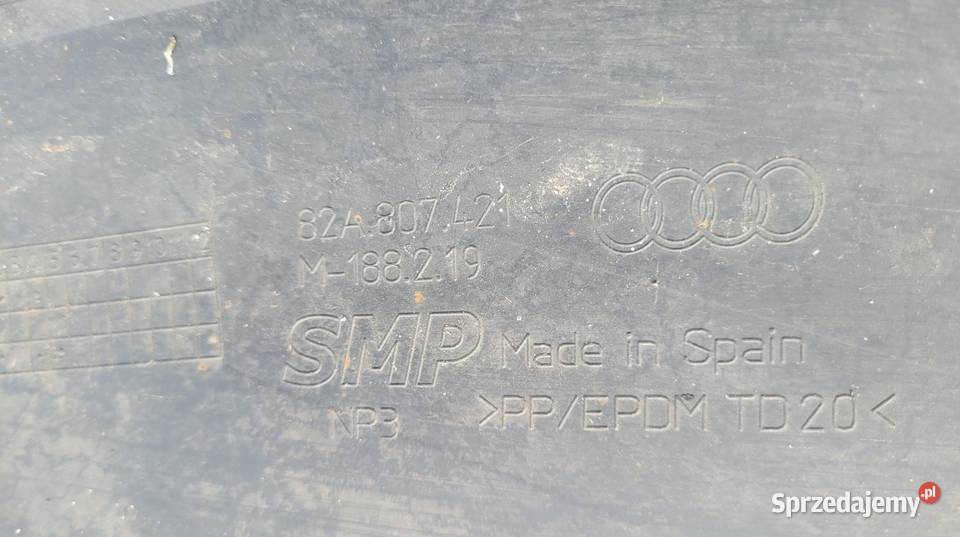 AUDI A1 II HOKEJ SPOILER DOKŁADKA DYFUZOR Ruda Śląska