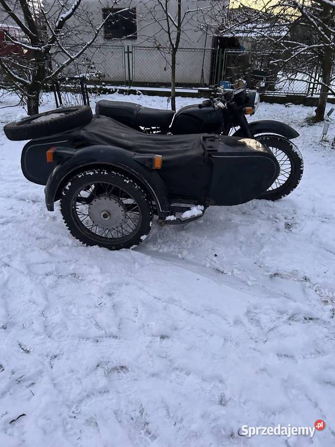 Ural Dniepr z koszem Rok produkcji 1978 Zator