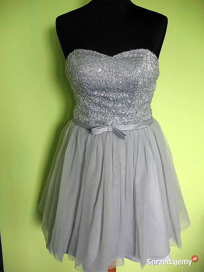 Sukienka balowa tiul i koronka 36 M biust 90 Rozmiar 36(S) Siedlce sprzedam