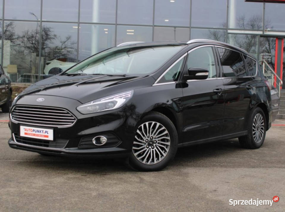 FORD S-Max, 2018r. LED* kamera* temp. adapt.* el. klapa* hak* FV23%