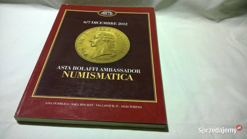 KATALOG AUKCYJNY 2012 Numizmatyka Warszawa sprzedam