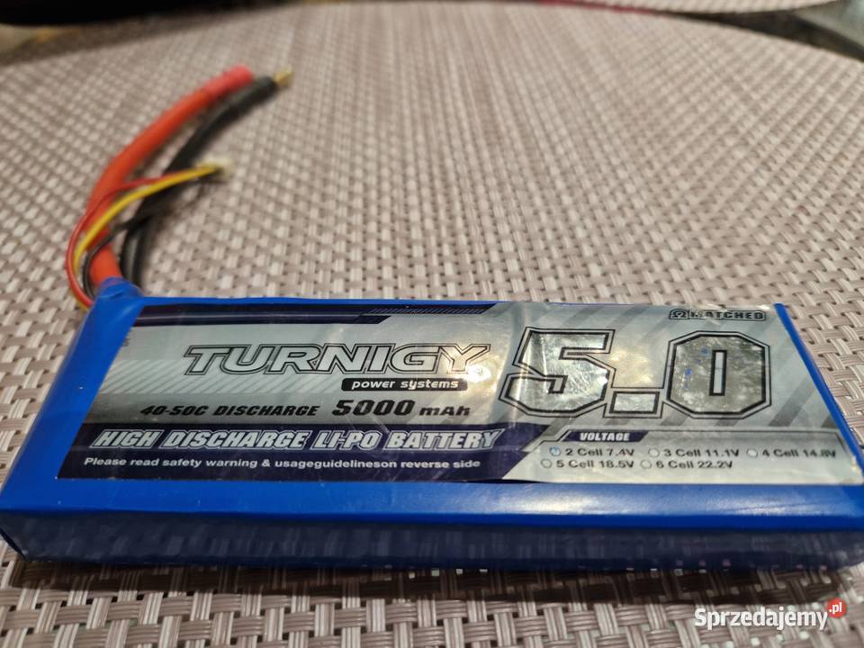 Bateria Lipo 5000 mAh Szczebrzeszyn sprzedam