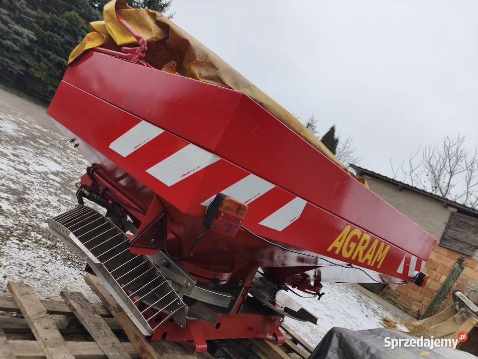 Rozsiewacz nawozu 1800l limiter Agram Jet Spread Rybczewice Drugie sprzedam