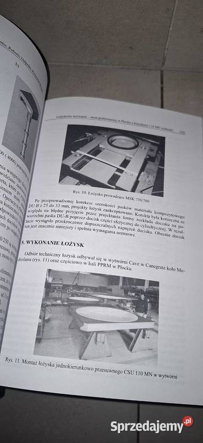 Unikatowa monografia techniczna Łożyska mostowe