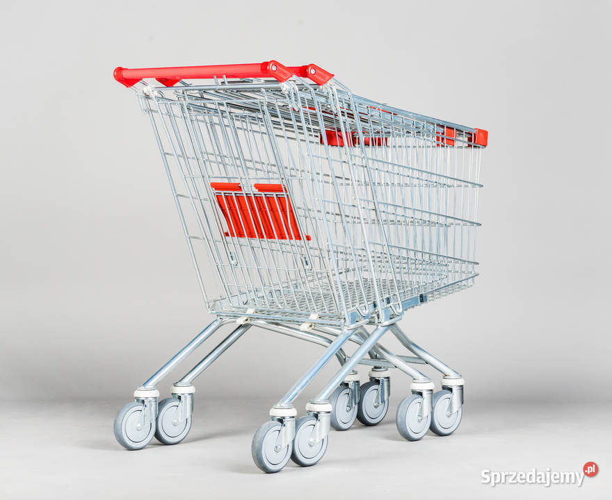 Wózek sklepowy budowlany klienta klientowski DIY Gdańsk