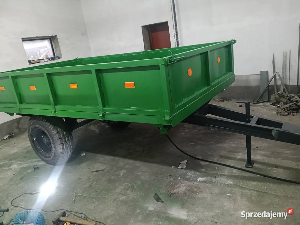 Przyczepa jednoosiową SAM nieuszkodzony Lubiewo