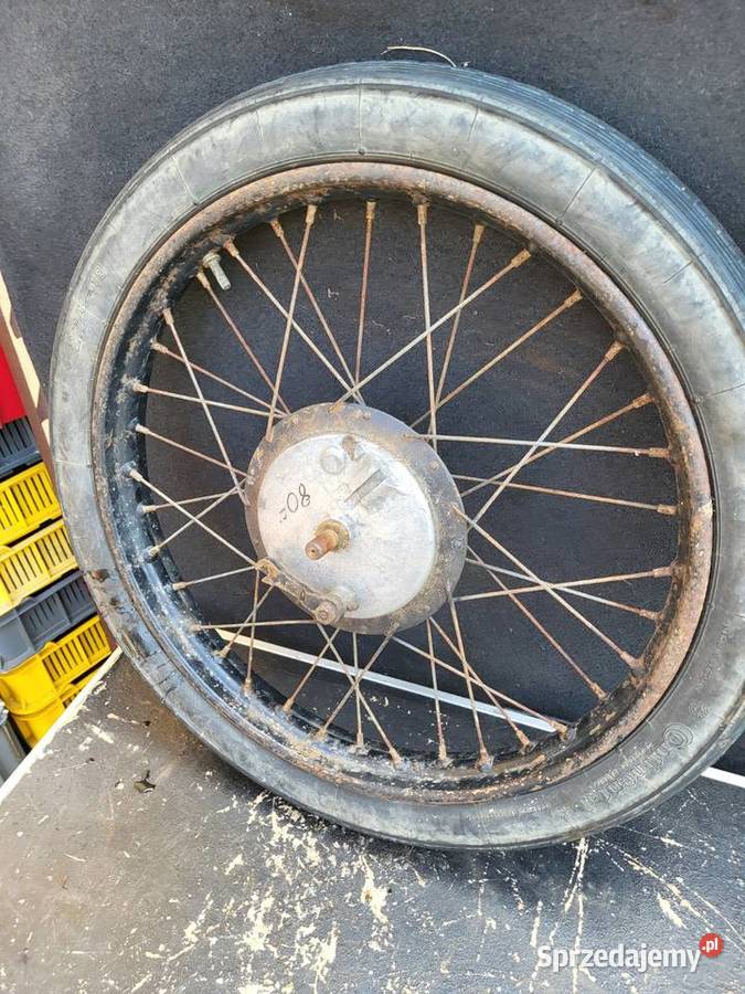 KOŁO PRZÓD 19 DKW RT 125 DKW RT125 RT 1252 śląskie Rybnik
