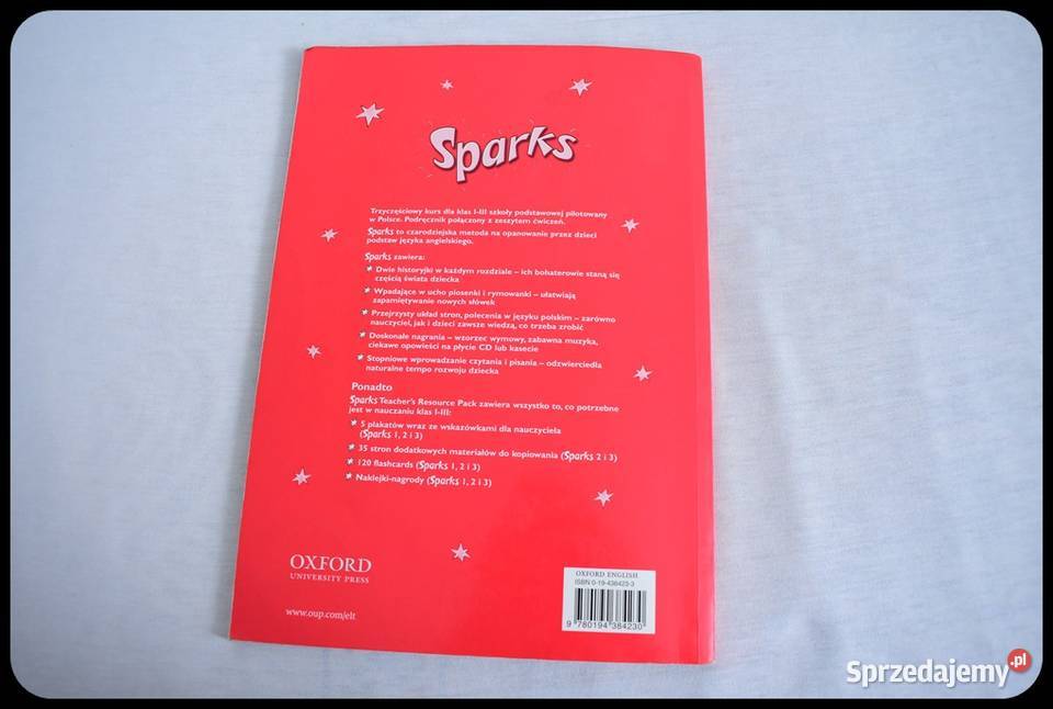 Sparks 3 książka nauczyciela OXFORD Płock