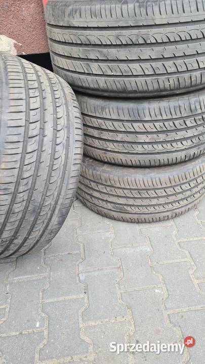 Sprzedam 4 używane opony 29540 R21 lato Samochodowe Częstochowa sprzedam