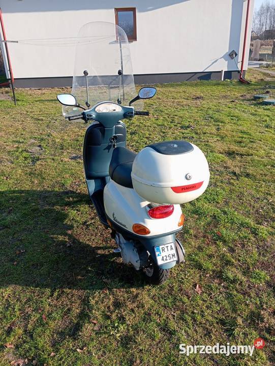 Sprzedam skuter Piaggio Vespa 50CC4T Rok produkcji 2002 Knapy