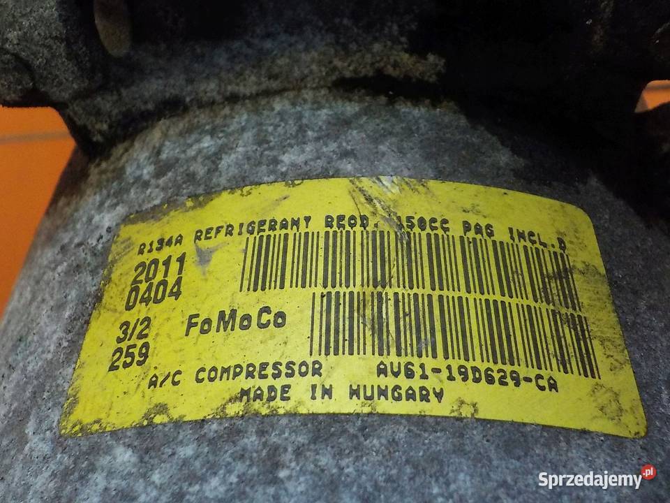 FOCUS MK3 C 16 16V 12r sprezarka klimatyzacji mazowieckie