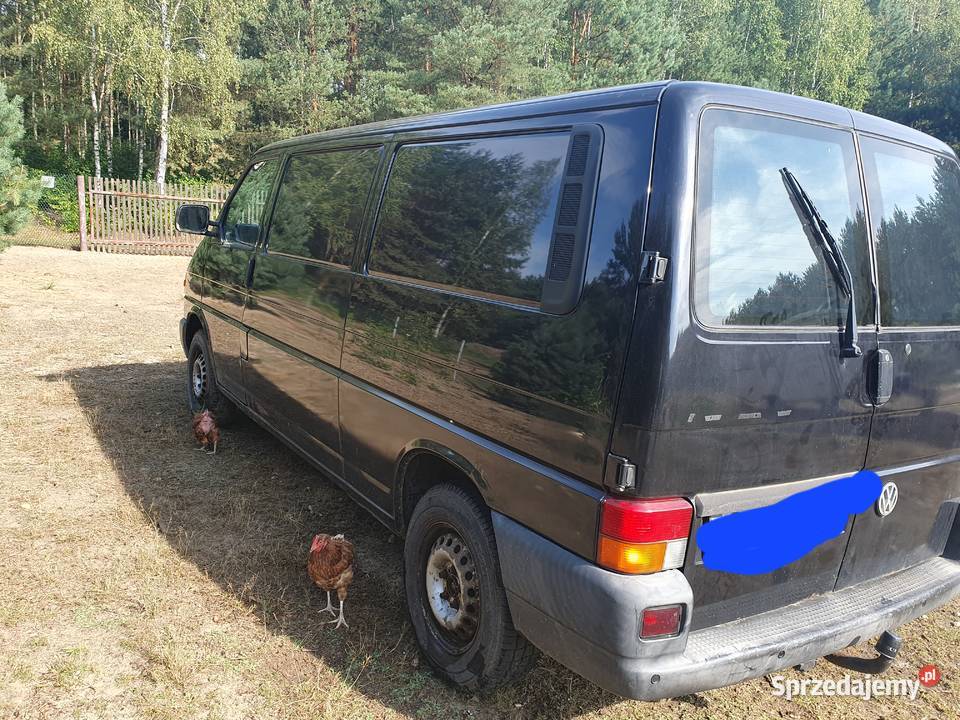 Sprzedam VW Transporter 25 TDI long czarny śląskie Częstochowa