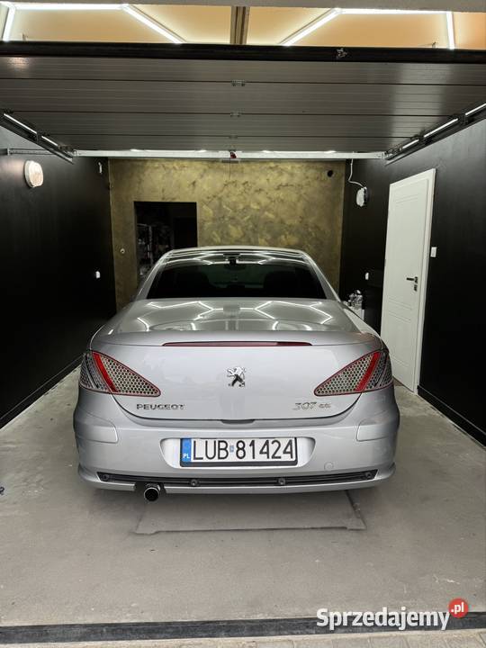 Peugeot 307cc 20b 177 2005r Kabriolet Czujniki poduszka powietrzna lubelskie Krępiec