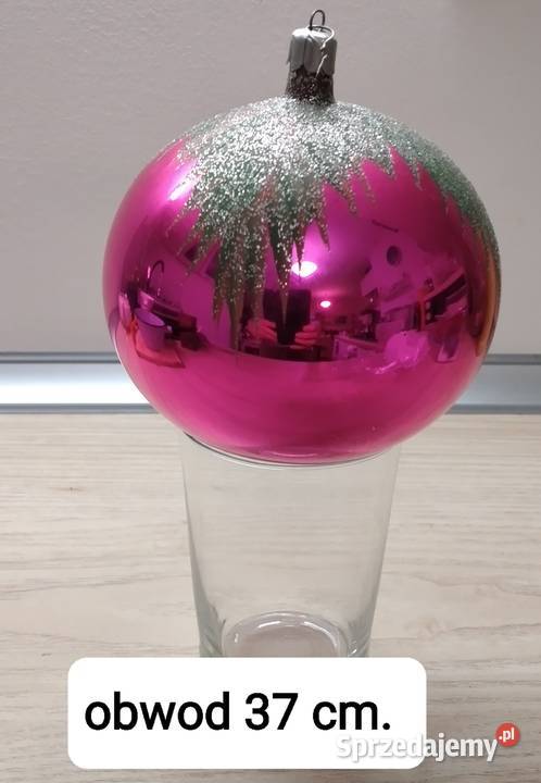 duże bombki PRL Bukowno