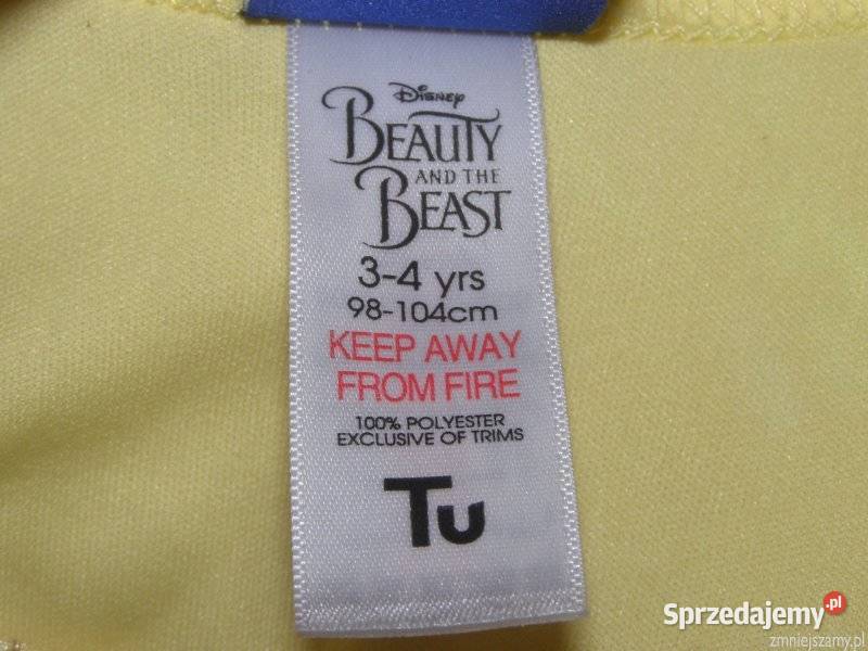 Strój kostium przebranie BELLA PIĘKNA I BESTIA Siedlce