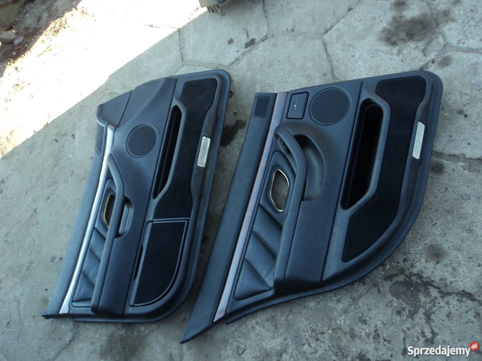 BMW e38 fotele kanapa boczki skóra czarna Puczniew sprzedam