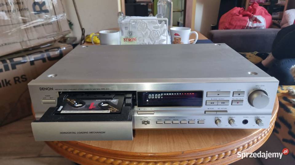 Magnetofon kasetowy szufladkowy Denon DRS610 Warta