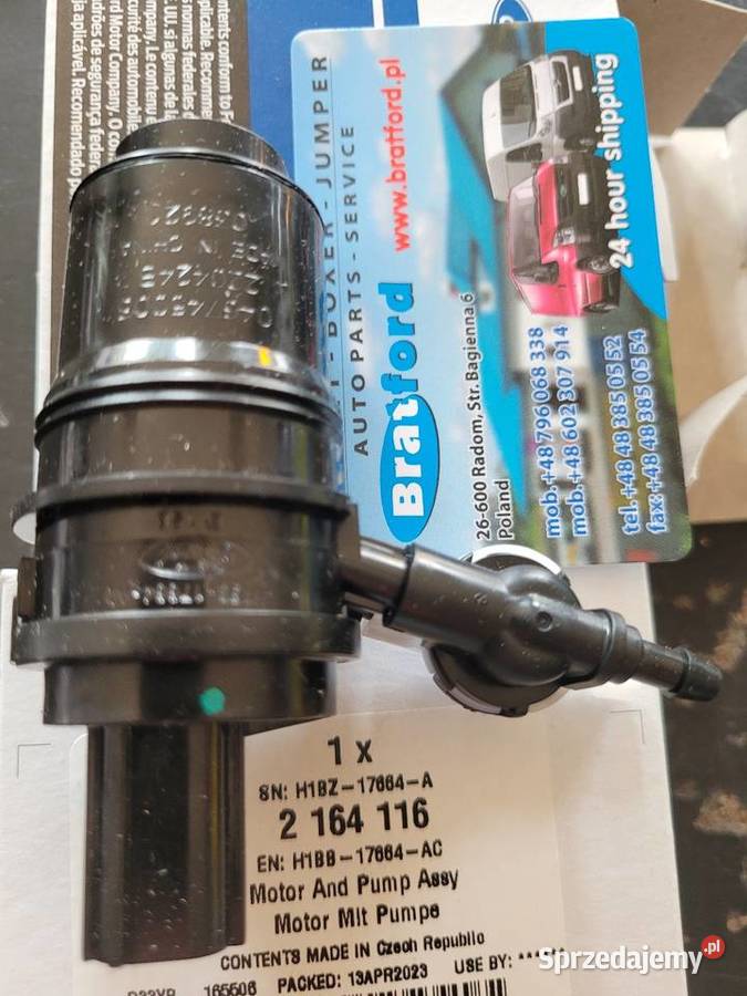 Pompka Spryskiwacza FORD Fiesta 2691825 Radom