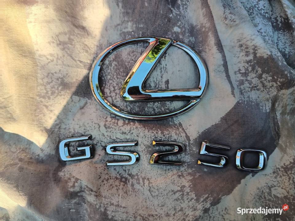 Znaczek emblemat typnej klapy Lexus GS IV GS250 osobowe Katowice