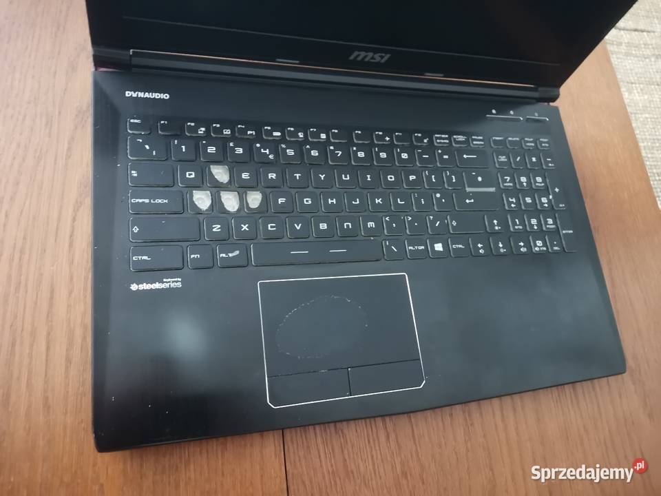 Uszkodzony Laptop Gameingowy MSI Apache Pro lubelskie Lublin
