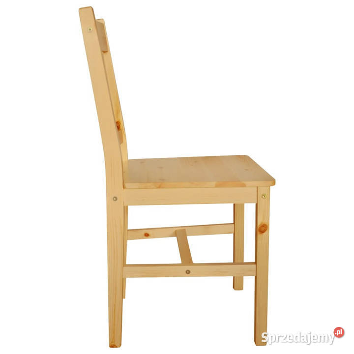 Krzesła stołowe 4 drewno sosnowe WM241515 Warszawa
