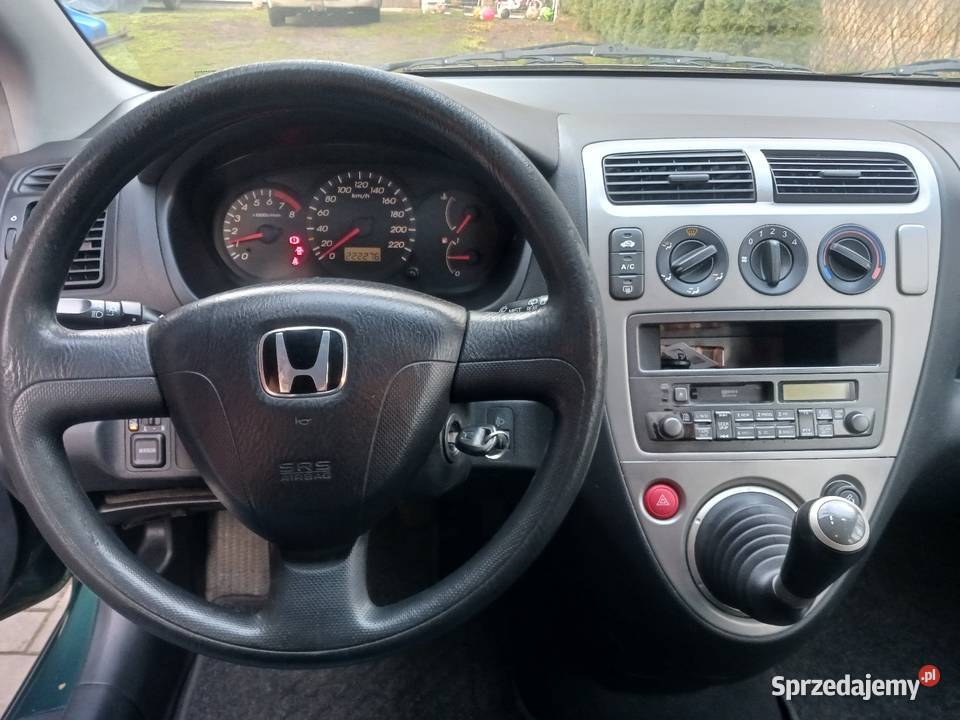 HONDA CIVIC VII 14 16V Benzyna 5D Czujniki Hatchback
