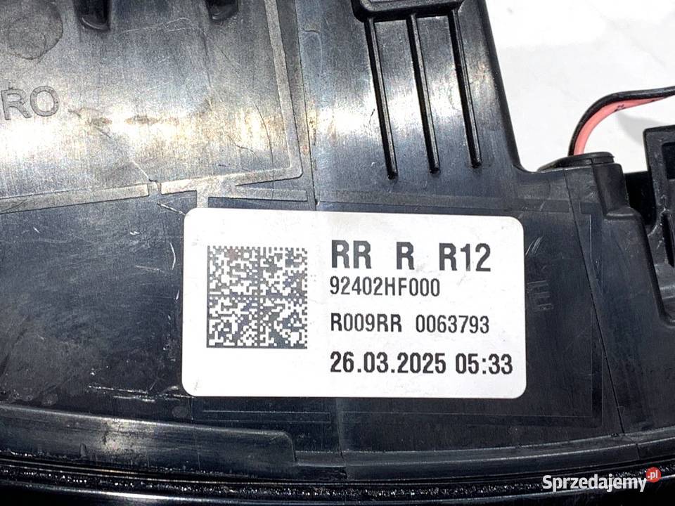 LAMPA PRAWY TYŁ LED HYUNDAI KONA SX2 92402HF000