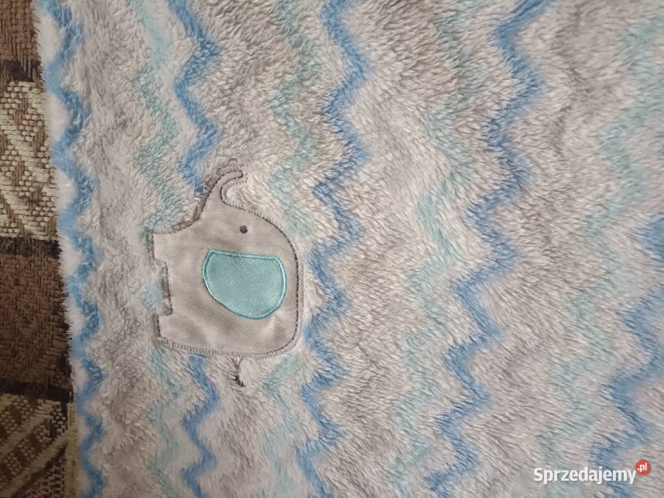 Zestaw 3 kocyków niemowląt Kwidzyn sprzedam