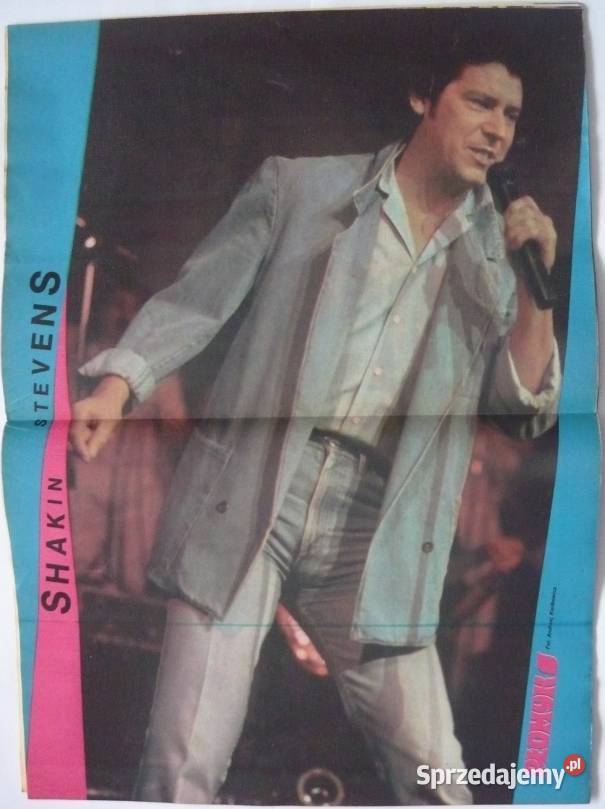 PLAKATY SHAKIN STEVENS WYPRZEDAŻ ŚWIAT PLAKATÓW Bydgoszcz sprzedam