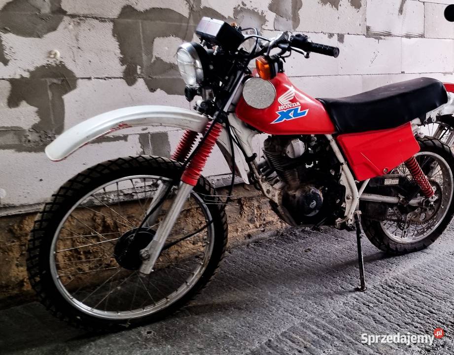 Honda XL 125 S klasyk enduro 80s stan jeździ Kętrzyn sprzedam