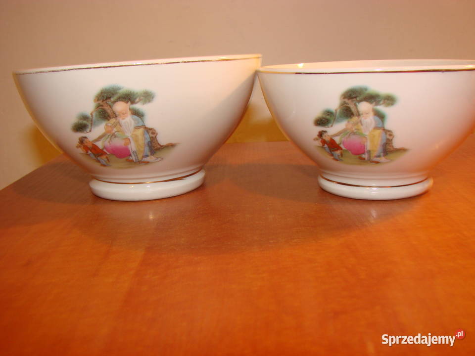 porcelanowe chińskie miseczki pomorskie Pruszcz Gdański